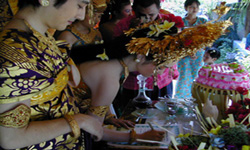 バリ島で結婚式